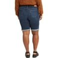 thumbnail image 5 of Levi's® Women's Plus Size Shaping Bermuda Jean Shorts, 5 of 7