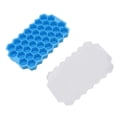 thumbnail image 1 of Molde de Hielo de 37 Rejillas, Molde de Hielo Flexible, Molde de Cubitos de Hielo, Panal de Silicona, Caja de Suplento de Alimentos Casero, Bandeja de Cubitos de Hielo, 1 of 7