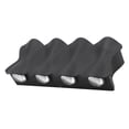 thumbnail image 2 of 8W Up & Down Aluminum Outdoor Fixture for Hallways, Corridors, Yards, 3000K Warm White, 85-265V Waterproof IP65 LED Wall Light, 2 of 8