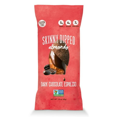 Wild Things Mini Skinny Dipped Almonds in Dark Chocolate Espresso (10x1.5
