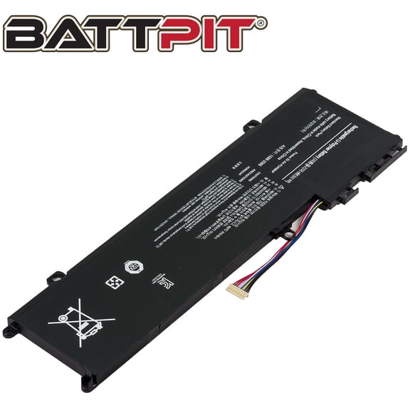 BattPit: Laptop Battery Replacement for Samsung NP870Z5E-X01RU, NP780Z5E, NP880Z5E, AA-PLVN8NP (15.1V 6050mAh 91Wh)