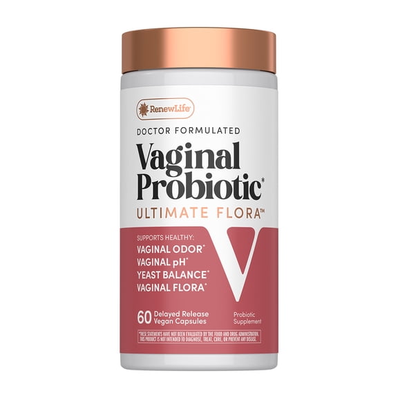 Renew Life Vaginal Women's Health Probiotic, 60 Count