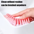 thumbnail image 5 of Japceit Flexible Corner Cleaning Brush, Bendable Sink Scrubber, Multi-Purpose Tile Brush for Bathroom Kitchen, Fruit and Vegetable Cleaning Tool, Faucet Cleaner, 5 of 6