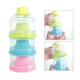 Stri 3 Layers Portable High capacity Detachable Baby Milk Powder