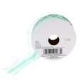 thumbnail image 4 of Simplicity Trim, Aqua 1 inch X 3 Yards Double Sheer Ruffled Elastic Trim, 4 of 6