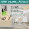 thumbnail image 4 of CHOK 100% Waterproof Sofa Cover Machine Washable Couch Cover Non Slip Furniture Protector Slipcover for Dogs  Children  Pets  Oversized Sofa  Brown, 4 of 8