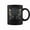 Black, variant on Norse Wolf Viking Symbol Runic Mythical Nordic Spiritual Coffee Mugs