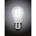 thumbnail image 4 of (2 pack) Better Homes & Gardens A15 Vintage LED Light Bulb, 40W, Daylight Clear Filament, E26, Dim, CA - 2 Pk, 4 of 13