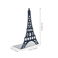 thumbnail image 4 of 2pcs Tower Shape Bookend Delicados titulares de libros Bookends Metal Bookends Stands decorativos de libros decorativos, 4 of 5