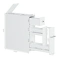 Spirich Slim White Bathroom Storage Free Standing Narrow