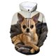 thumbnail image 5 of Sudadera con capucha con estampado 3D de perro chihuahua para hombre y mujer, estilo informal, estilo Harajuku, ropa de calle, ropa Y2K, sudaderas con capucha, 5 of 5