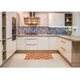 thumbnail image 6 of Ahgly Company Machine Washable Indoor Rectangle Transitional Red Area Rugs, 6' x 9', 6 of 7