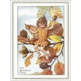 thumbnail image 2 of Vision Studio 25x32 Black Ornate Wood Framed with Double Matting Museum Art Print Titled - The Beechnut Fairy, 2 of 4