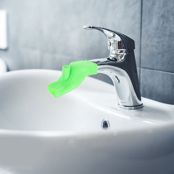 COOPHYA 6-Pack Universal Silicone Faucet Extenders for Sink, Leakproof and Flexible Water Saving Extensions