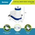 thumbnail image 3 of Bestway Flowclear Smart Touch 2,000 GPH WiFi Pool Filter Pump System, 3 of 12