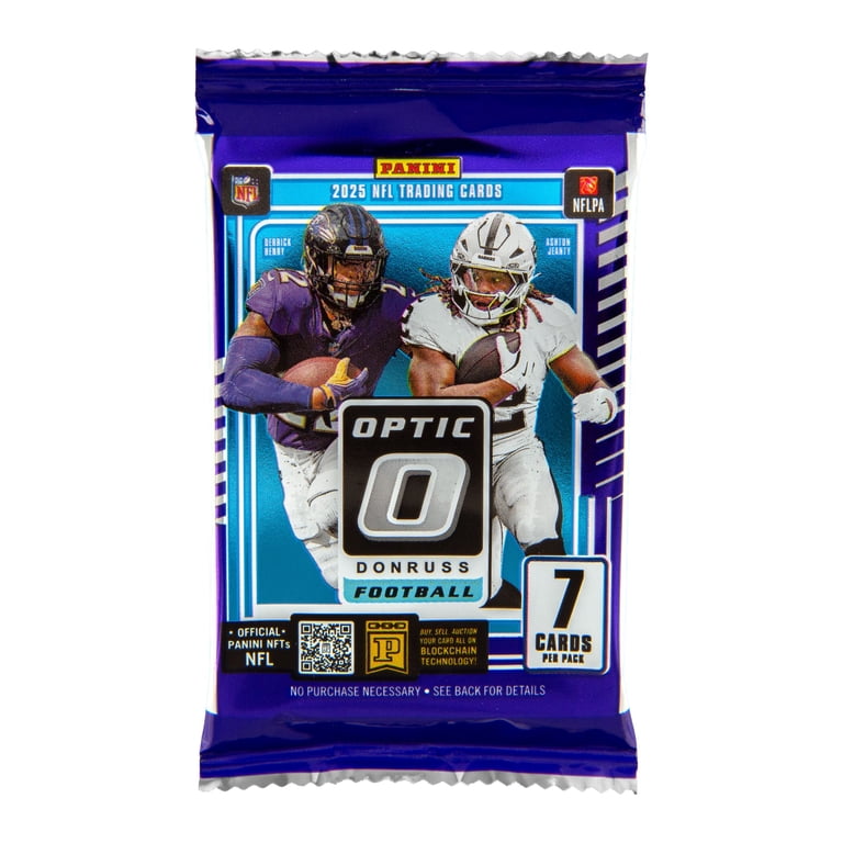 Panini, 2025 Donruss Optic Football Trading Cards Mega Box, 6