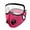 Rose Red, variant on sunsanly Face Shield with Anti-fog Lens Filter Washable Reusable Unisex Summer Cycling Sport Eye Shield Cover Outdoor Supplies