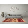 thumbnail image 3 of Ahgly Company Indoor Round Oriental Brown Industrial Area Rugs, 8' Round, 3 of 4