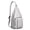 Grey-22, variant on Floral Cat Shoulder Bag - Hand-drawn Cat Graphic Sling Backpack (Lightweight & Breathable, Organized Storage)