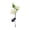 White, variant on Solar Faux Rose Flower Light Waterproof LED Artificial Flower Garden Stake Light for Pathway Lawn Patio Pink Glow