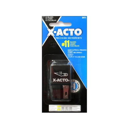 X-Acto Blade #11 Classic Fine Pnt 15pc