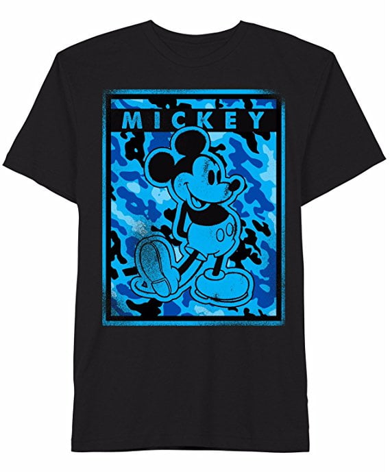 camo mickey mouse shirt