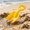 Yellow, variant on Beach Sand Shovel Toy, Plastic Sandbox Digger Tool for Outdoor Play