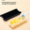 thumbnail image 4 of 36-Cube Ice Tray with Leakproof Lid - BPA-Free Plastic, One-Twist Release Ice Mold for Cocktails, Whiskey, Baby Food & Juice, Large Capacity, Dishwasher Safe, Freezer-Friendly Black, 4 of 7