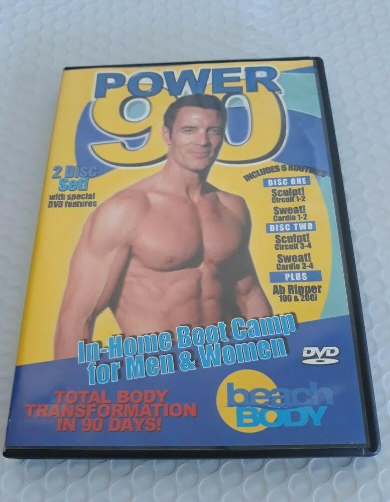 Power 90 Tony Horton Day In Home Boot Camp for Total Body