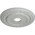 thumbnail image 3 of Ekena Millwork 17 7/8"OD x 3 5/8"ID x 1 1/4"P Dublin Ceiling Medallion (Fits Canopies up to 5 1/8"), Hand-Painted Frost, 3 of 6