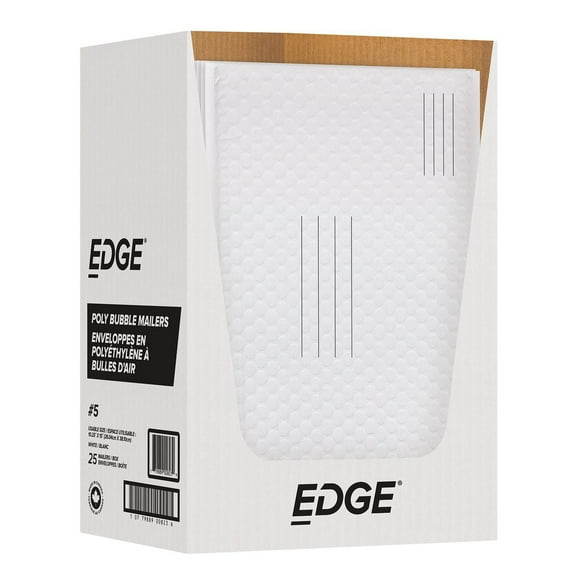 Enveloppe à bulles Poly EDGE n°5, 26,04cm x 30,10cm