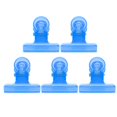 thumbnail image 1 of Peahefy Plastic Clips,Clips,5pcs 4 Colors C Curve Nail Extension Clips Multi-functional Plastic Nail Art Accessories, 1 of 8