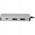 thumbnail image 3 of Kensington UH1450P USB-C Mobile Dock - for Monitor, Notebook, Keyboard, Desktop PC, Smartphone, Mouse - USB Type C - 2 Displays Supported - 4K @ 60Hz - 3840 x 2160 - 4 x USB Ports - 2 x USB Type-A ..., 3 of 9