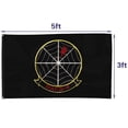 thumbnail image 2 of Fyon US Military Air Force MACS-4 Flag banner with Grommets Man cave Decor 3x5Feet, 2 of 4