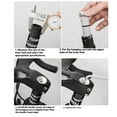 thumbnail image 4 of ziyahi Bike Headset Expander Bolts Aluminum Alloy Top Cap Compression Adjuster Reusable Expansion Plug 30MM, 4 of 6