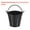 Black, variant on Uxcell 2.4"x2" Small Metal Buckets Mini Galvanized Bucket Colorful Easter Buckets Pink 8 Pcs