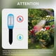 thumbnail image 2 of Sensor De Humedad Y Temperatura Del Suelo Sensor de humedad y temperatura del suelo, medidor de humedad con batería integrada para plantas, 2 of 9