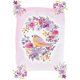 thumbnail image 1 of Diamond Painting (DE8011) 5D DIY Square Bird Flower Mural Wall Art (B1892) 50x70cm Hugtrwg Para estrenar, 1 of 1