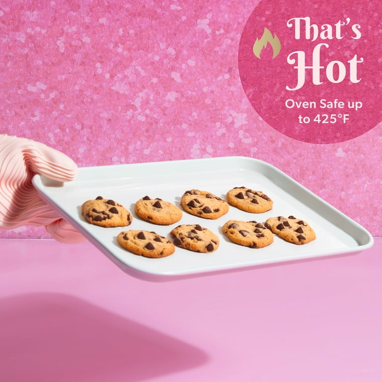 Paris Hilton 4-Piece Nesting Bakeware Set with Nonstick Roaster