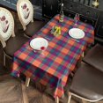 thumbnail image 2 of Multi Color Checkerboard Checkered Pattern Rectangle Tablecloth 60"x120",Waterproof Polyester Rectangle Table Cloth, Wipeable Spillproof Polyester Tablecloth for Dining, Camping, Indoor and Outdoor, 2 of 6
