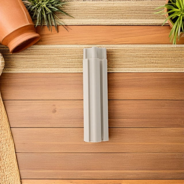 KALLORY 6Ud Patas Beige Para Macetero De Plástico Con Vertical Ahorrador De Espacio Para Balcones