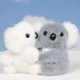 thumbnail image 3 of 2 colgantes de koala de peluche, muñeco de peluche, adorno colgante, llavero., 3 of 7