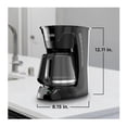 thumbnail image 3 of Cafetera Black & Decker Programable 12 Tazas Negra, 3 of 4