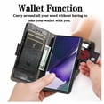 thumbnail image 2 of Funda de teléfono para Galaxy S22 Plus Funda de cuero para teléfono Flip Business Card Holder Funda protectora a prueba de golpes negro Rojo Verde, 2 of 5