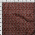 thumbnail image 3 of oneOone Georgette Viscose Fabric Leaves & Floral Block Decor Fabric Printed BTY 42 Inch Wide, 3 of 4