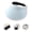 Blue, variant on Women's Wide Brims Sun Hat UPF 50+ - Foldable Summer Hat with Adjustable Back - Breathable Ice Silk Sun Visor for Beach, Hiking & Outdoor Sports