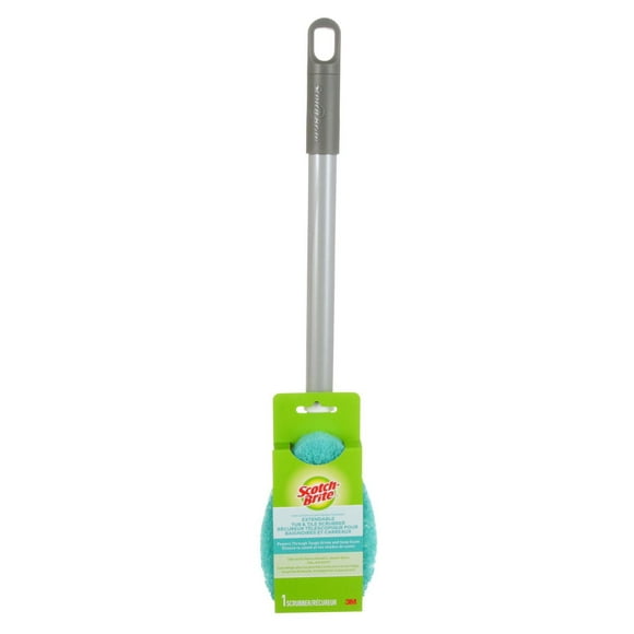 Tampon à récurer antiégratignures extensible pour le bain et le carrelage Scotch-Brite®, 1/paquet Tampon à récurer antiégratignures