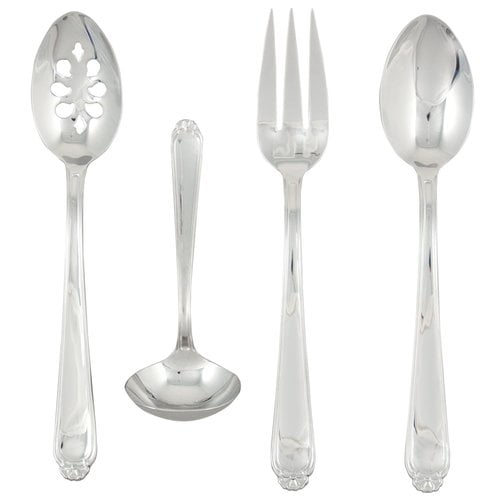 & Mrs. Shower Plates Monogram Mr 10 Silver Spoons 8½" Heavy Plastic Wedding 