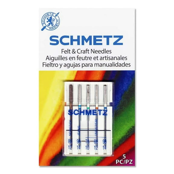 Schmetz Felt & Craft Needles-Assorted 5/Pkg
