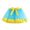 Blue, variant on Skirts for Girls High Waist Ribbon Mesh Tutu Skirt with Tie Bow for Ballet Party Performance Back to School Supplies for Girls 2-4 Years